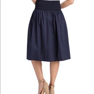Vineyard Vines Smocked Waist Skirt